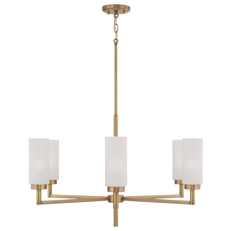 Lustre classique / traditionnel à 6 lumières à intensité variable Alyssa