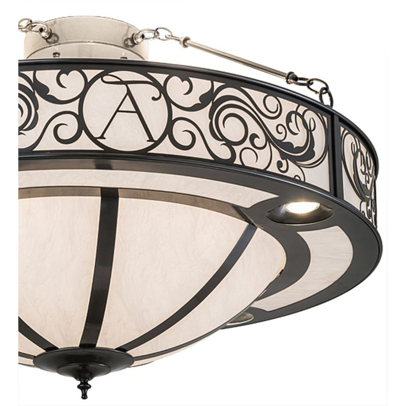 Toulouse 13 - Light Semi Flush Mount