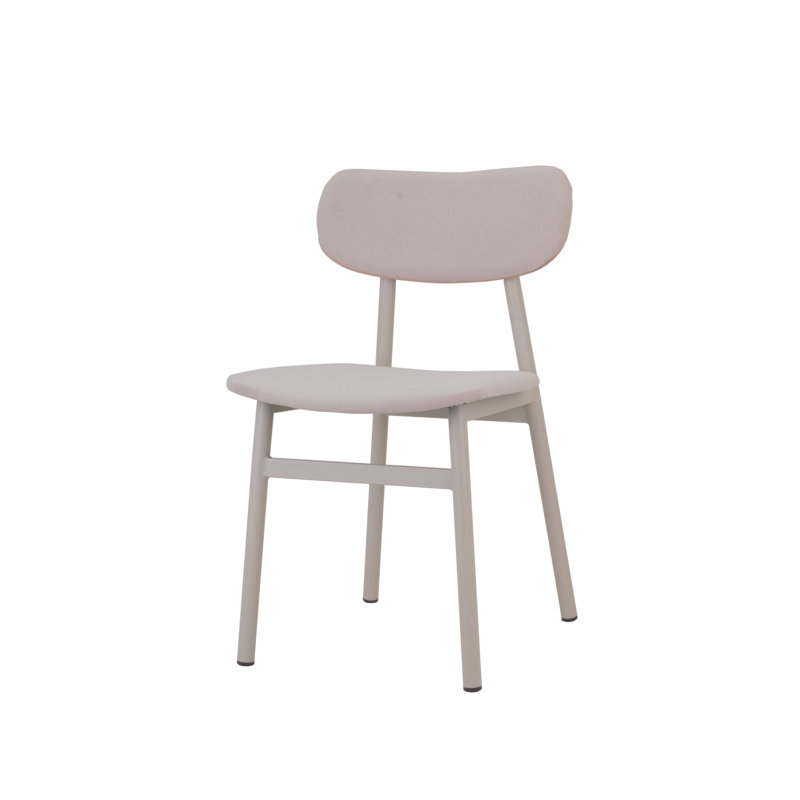 Ayomi 18'' H Upholstered Side Chair, Light Gray