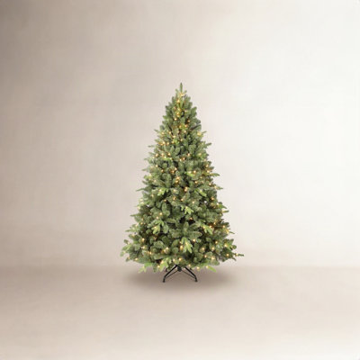 Pre-Lit Spruce Christmas Tree