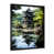 Impression noire sur toile encadrée sélectionné