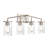 Blevens 28" Wide 4-Light Vanity - Brushed Nickel