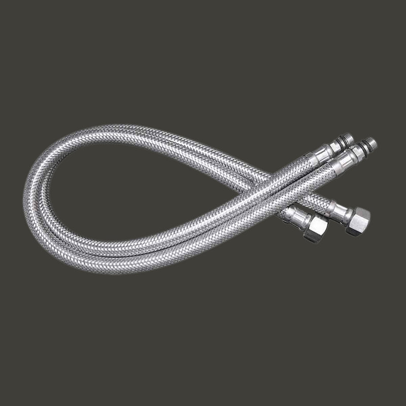 Stainless Steel Braided Faucet Supply Lines 10mm Male to 3/8" Female