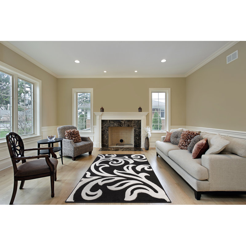 Velda Floral Area Rug, Rectangle 80 x 150cm