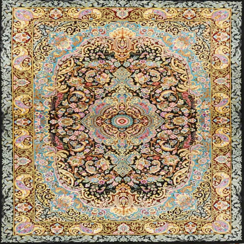 Giorgia Oriental Indoor Rug, Round 6'