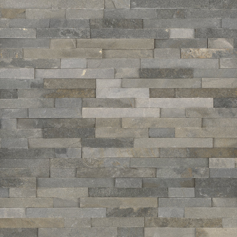 Stonecrest 6 in. x 24 in. Split Face Natural Stone Ledger Panel Wall Tile, Marana Stone