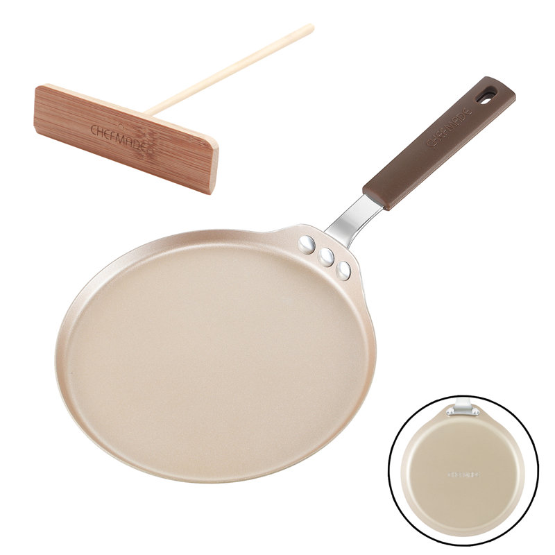 CHEFMADE 6 Inch Non-stick Crepe Pan, 16.7" W