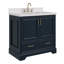 Meuble-lavabo simple avec plateau Abshire 37-93359302