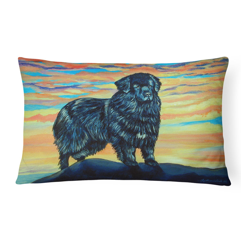 Coussin décoratif intérieur/extérieur terre-neuve