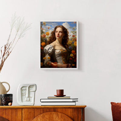 WOMEN Series DVI - reproduction encadrée de qualité supérieure - prête à être accrochée - aucun clou requis