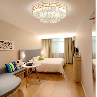 Heera 5 - Light Dimmable LED Tiered Chandelier