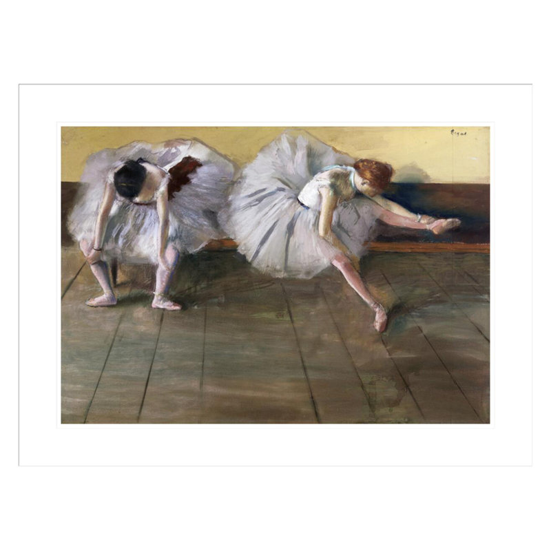 «Dancers» par Edgar Degas, impression giclée sur cadre, H 22,43 po x l 29,5 po