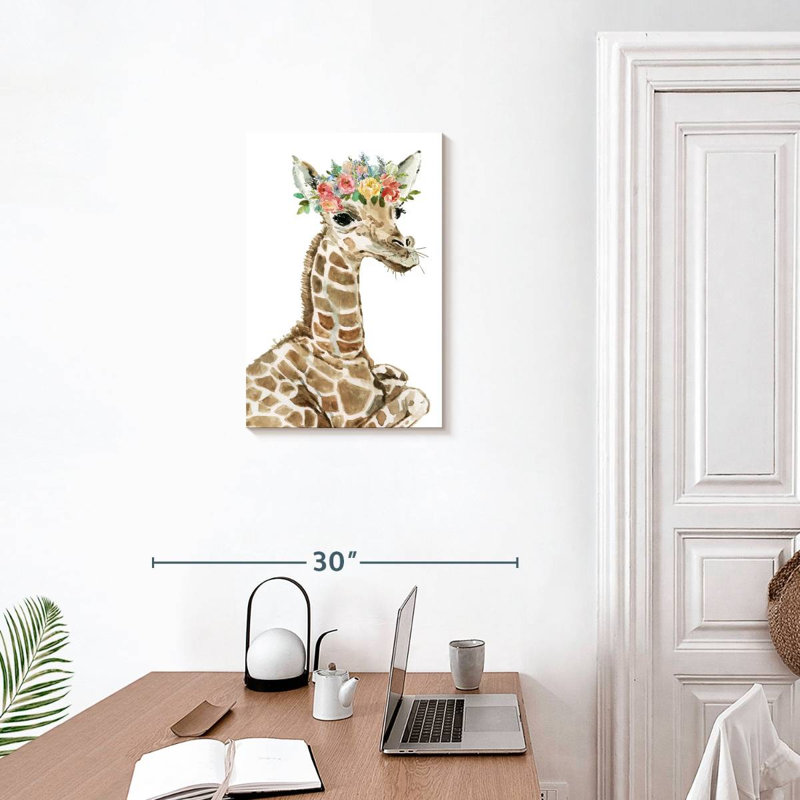 Brampt Savannah Giraffe, 24" H x 16" W