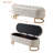 Elegant Upholstered Design Velvet Fabric Upholstered With Storage Function Ottoman With Button-Tufted,With Storage Function Bench With Metal Material Legs-1717180546