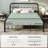 Kawamoto Metal Platform Bed Frame with Elegant Modern Design-1191489908-1191489906