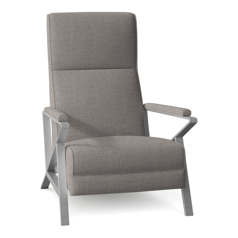 Infinity Recliner, Brushed Nickel, Perigold Willa Bark