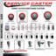 Ensemble de roulettes extensibles pivotantes en poly sur roulettes 2 freins SCC PLB 3,5 po x 3/4 po-101301078