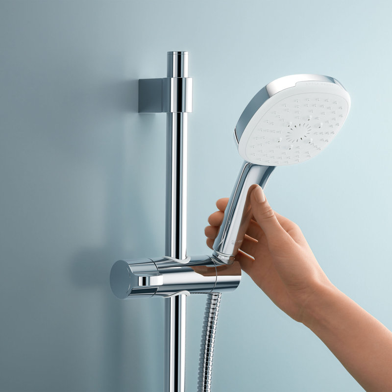 Tempesta 110 Square 3-Spray Hand Shower, Chrome