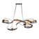 Graffiti 5 - Light Unique/Statement Modern Linear Chandelier