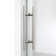 DreamLine Continuum 56-60 in. W x 76 in. H Fully Frameless Sliding Shower Door