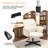 Modern Outdoor Patio Table and Chair Set with Adjustable Swivel Chairs-1914283095