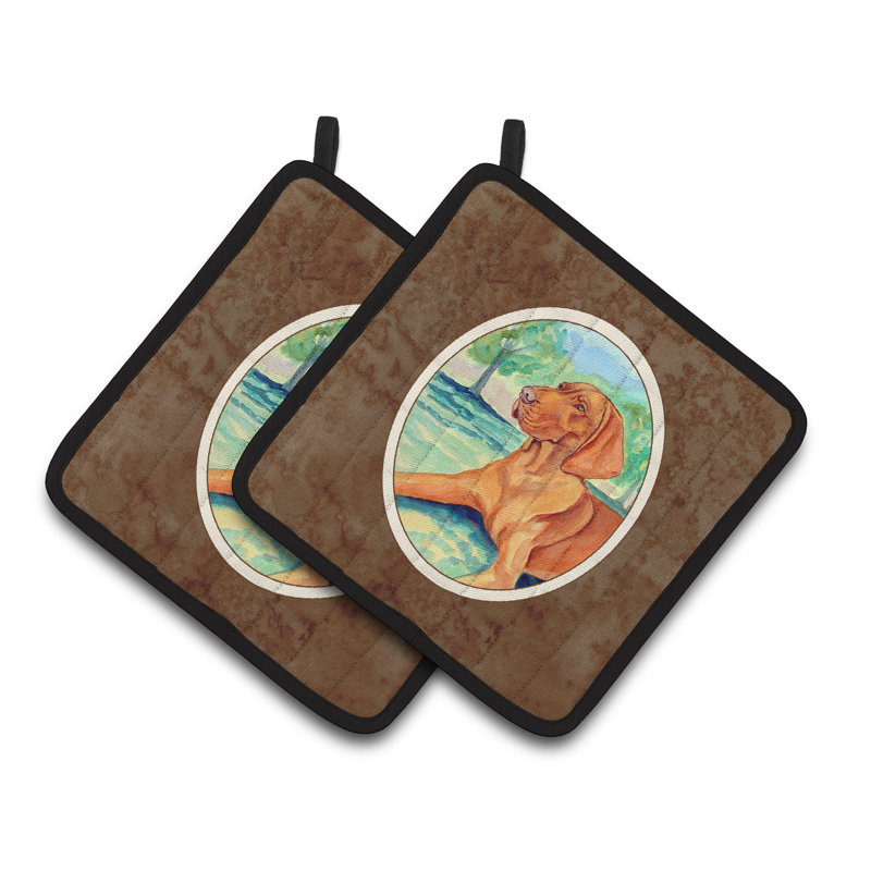 Caroline's Treasures Vizsla Polyester Potholder