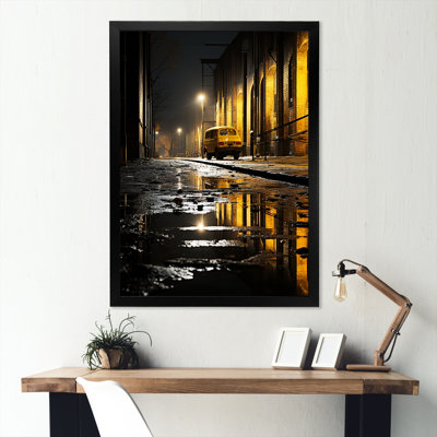 Nightly Silent Workshops Alley, reproduction d'art sur toile