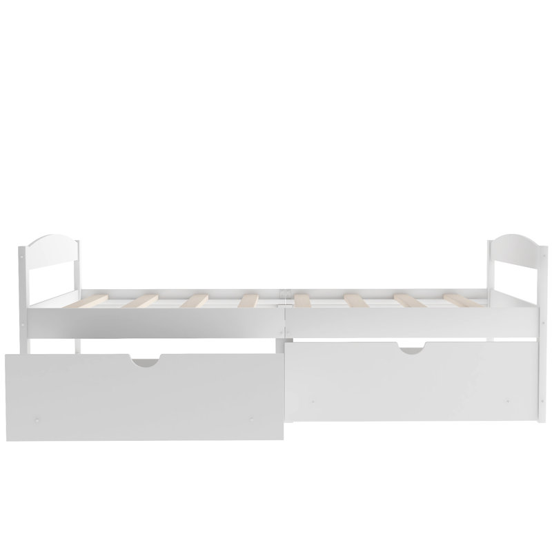 Eleanora Daybed, White with Drawers      