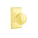 Emtek Privacy Knobset w/ Rectangular Rosette and Norwich Knob