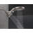 HydroRain Multi Function Adjustable Dual Shower Head-20137406