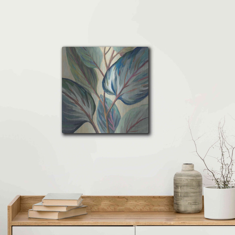 "Greenhouse Leaves" par Silvia Vassileva, H 12 po x l 12 po