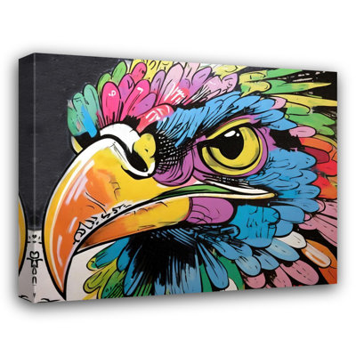 «Bird Graffitianimals» sur toile