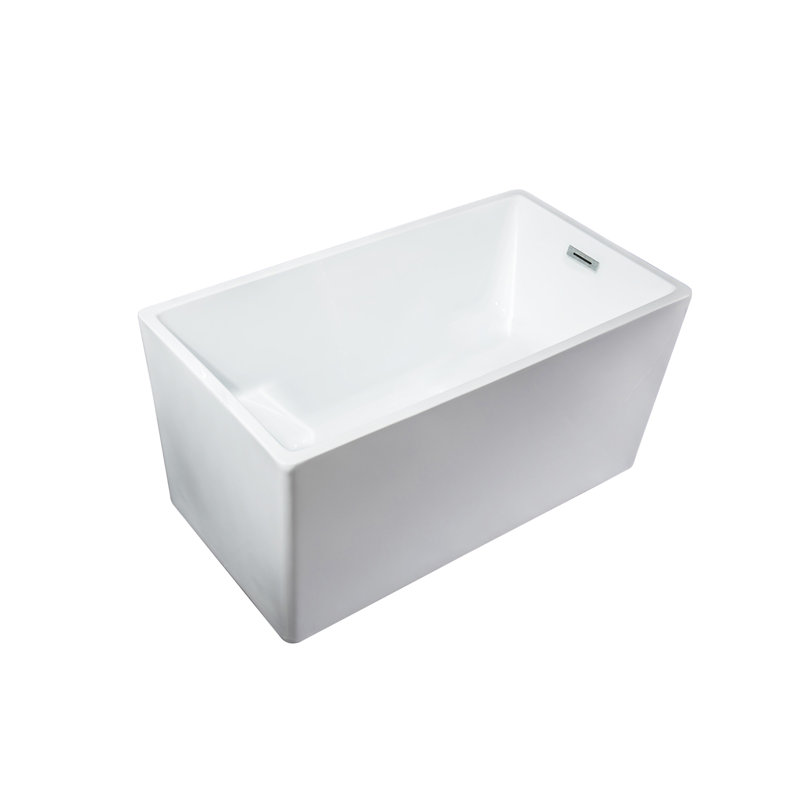 Baignoire de trempage autoportante en acrylique Flatbottom