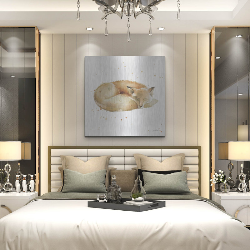 «Sleeping Fox» par Katrina Pete, H 36 po x l 36 po