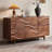 Walnut Solid Wood Sideboard-595445888