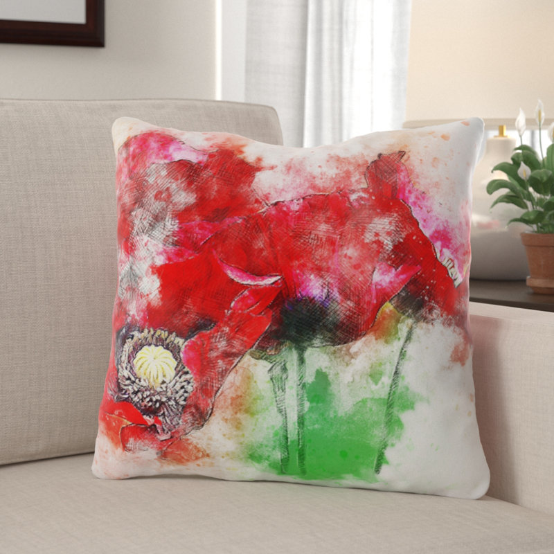 Housse de coussin et insert Eastvale, Microsuède, Intérieur