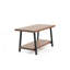 Table basse rustique avec tablette