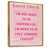 Toile avec cadre flottant or