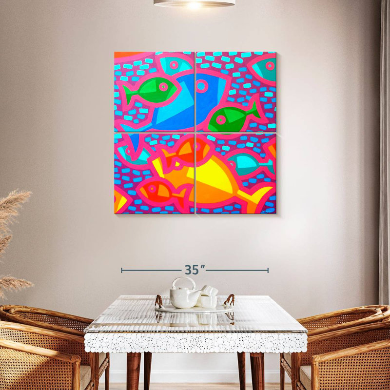 Brampt Funky Fish, 38" H x 38" W