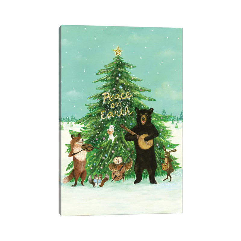Peace On Earth by Jahna Vashti - Wrapped Canvas Print, 66.04cm H x 45.72cm W 1.905cm D