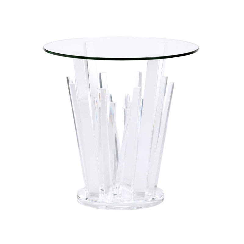 Table de bout Geode, Transparent
