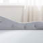 Chaise de chambre grise avec grand espace de rangement - Revêtement en velours, construction stable et velours doux durable-1364999591