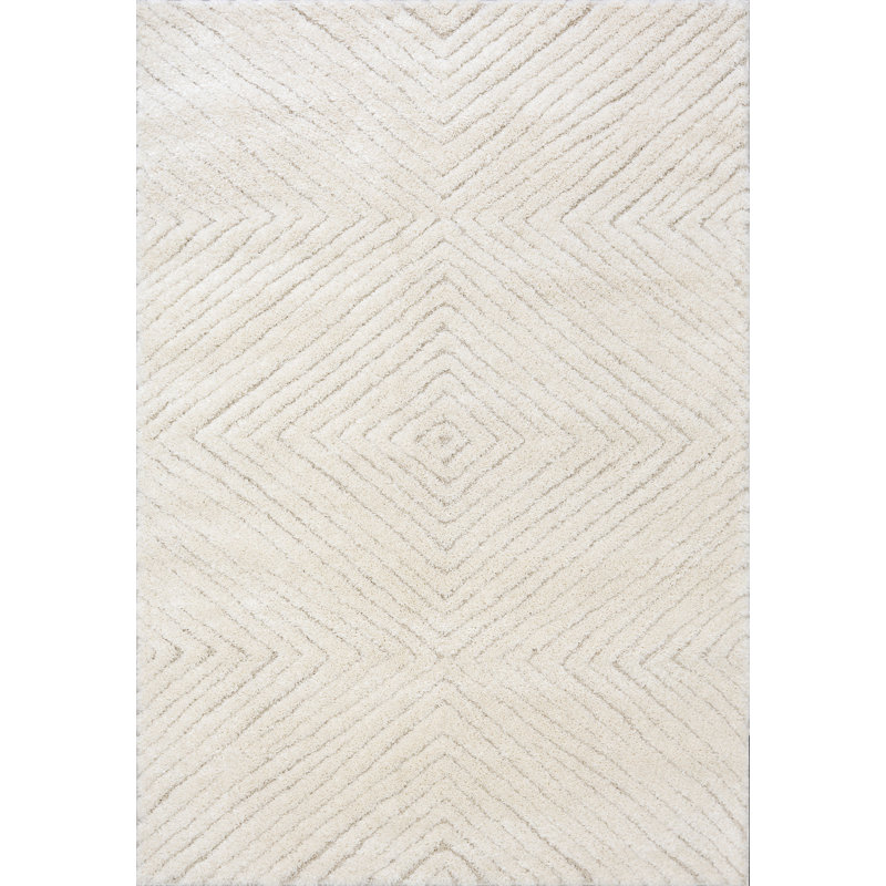 Tapis rectangulaire Tinishia, Rectangle 7 pi 10 po x 10 pi