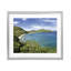 «Caribbean Overpoint Landscape», reproduction d'art sous verre encadrée par Seven Trees Design-1254679899-1254679898