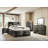Stylish And Functional Nightstand With Pull-Out Shelf And Beveled Drawer Fronts