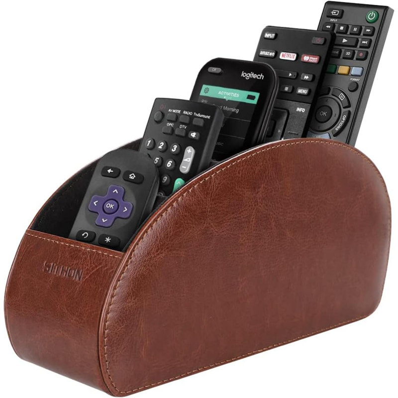 Support de télécommande, Brun