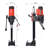 Diamond Core Drilling Machine, Wet&Dry Concrete Core Drill Rig With Stand, 700RPM Speed,9.4In Drilling Diameter For Concrete Brick Block Stone, 3200W