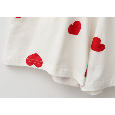 Ensemble de pyjama court pour femmes avec imprimé mignon de t-shirts et de shorts de nuit Pyjamas