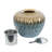 EchoFlame Ceramic Gel Fuel Outdoor Tabletop Fireplace
