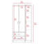 Armoire 2 tiroirs 3 portes-1922774338